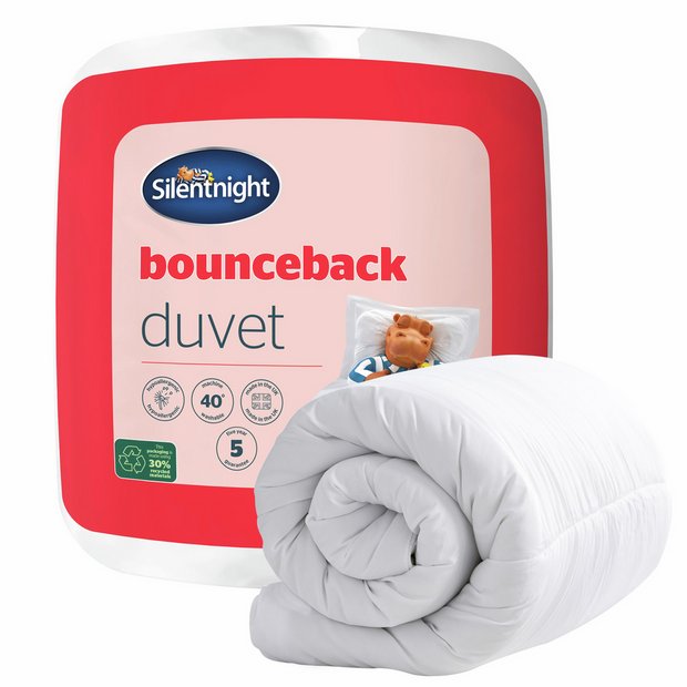 Silentnight Bounceback 4.5 Tog duvet single - British product