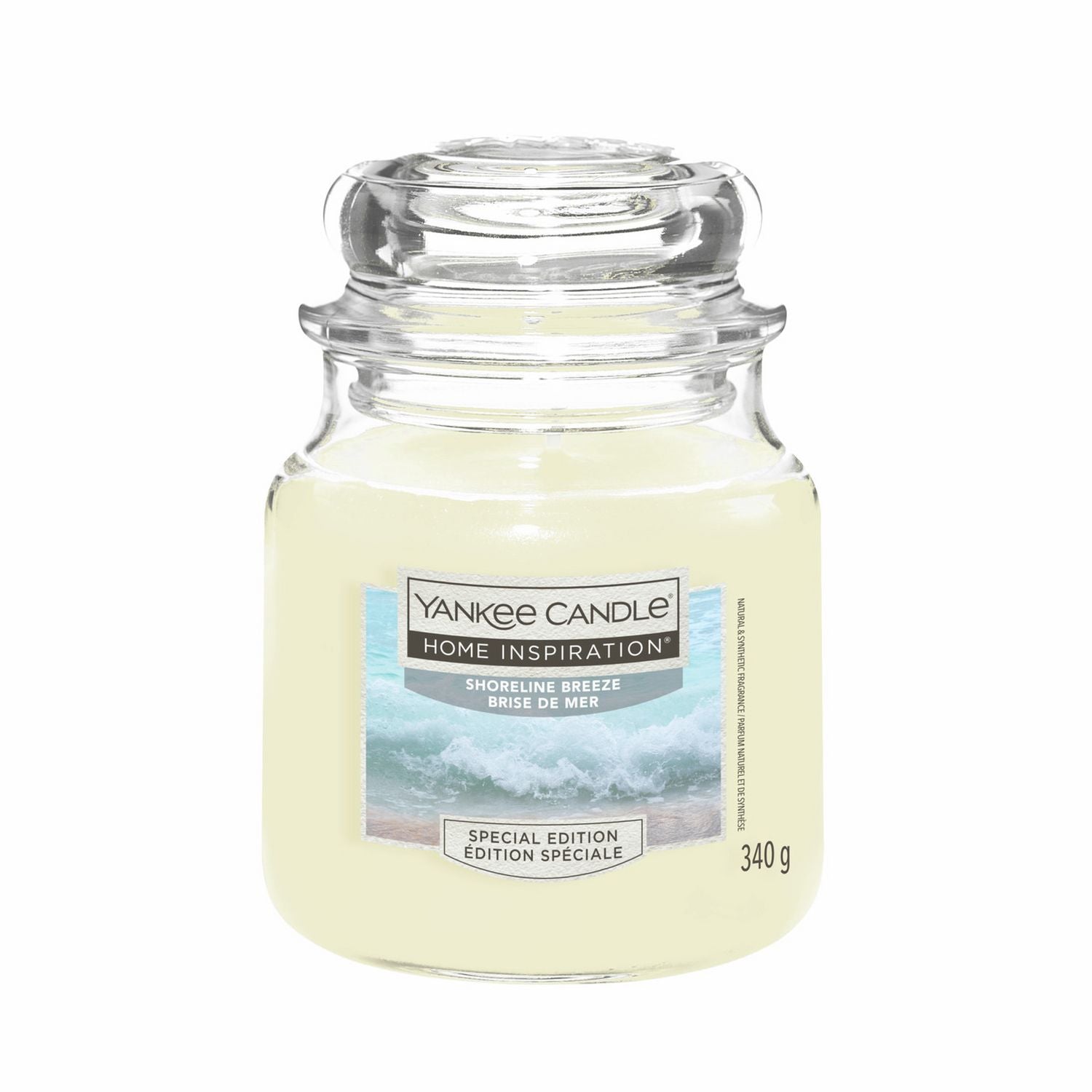 Yankee Candle Shoreline Breeze medium scented jar candle, UK version