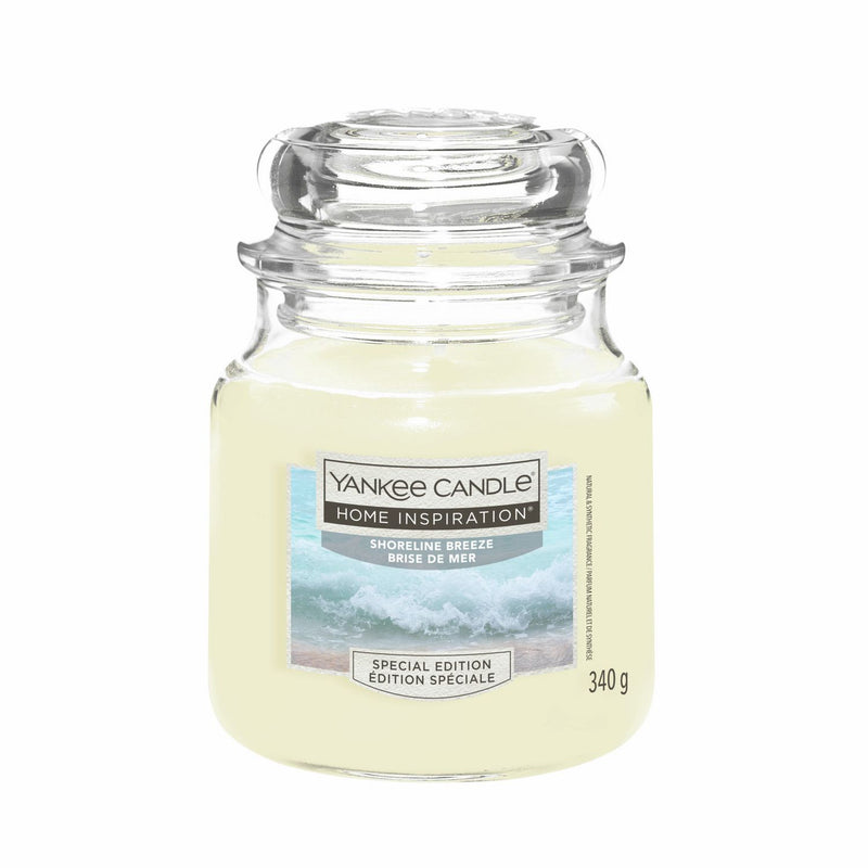 Yankee Candle Shoreline Breeze medium scented jar candle, UK version