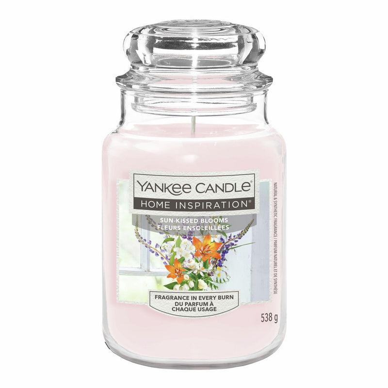 Yankee Candle Sunkissed Blooms large jar candle - British product