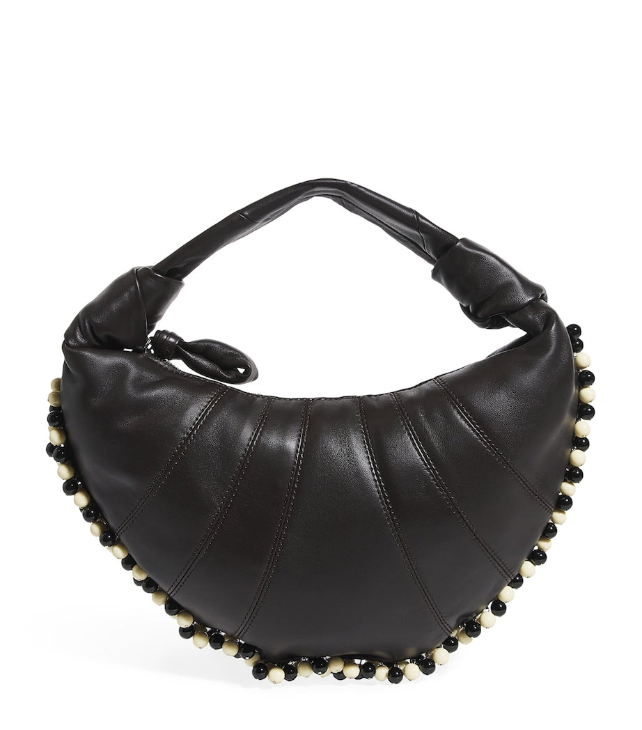 Lemaire mini lambskin fortune croissant shoulder bag (British brand)