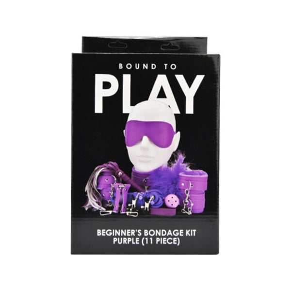 Bound to Play bondage kit purple 11 piece - British product