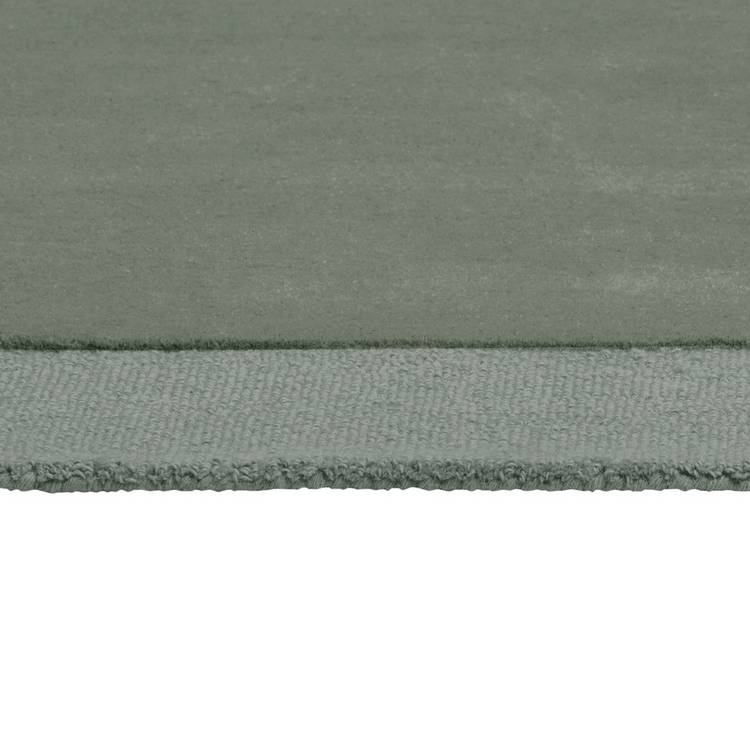 Habitat green wool cut pile rug 120x170cm (British brand)