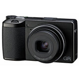 Ricoh GR IIIx HDF compact digital camera black (British brand)