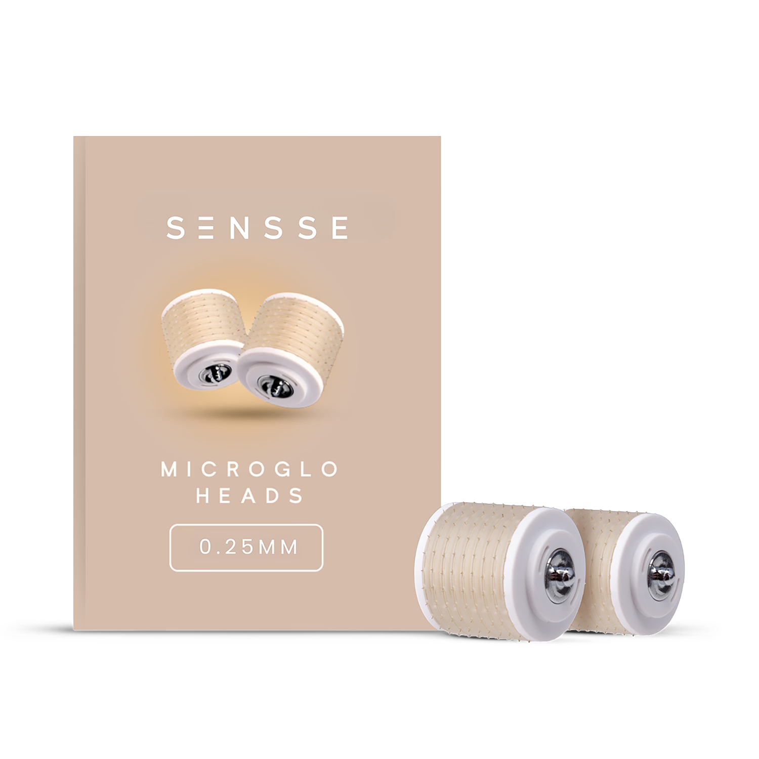 Sensse microneedling replacement heads 0.25mm pack of 2, imported from the UK
