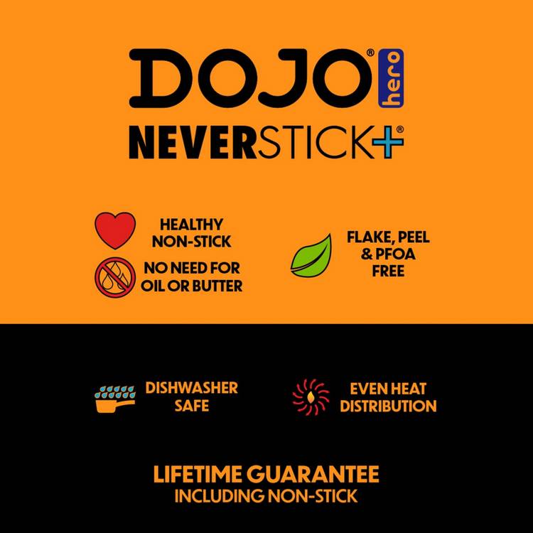 Dojo Hero Neverstick+ baking tray 35cm, imported from the UK