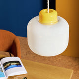 Habitat Blue Glass Lampshade 24cm