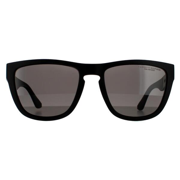 Tommy Hilfiger TH 1557/S black polarised sunglasses - British product