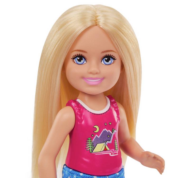 Barbie Chelsea Outdoor Adventures doll playset 16cm - British product
