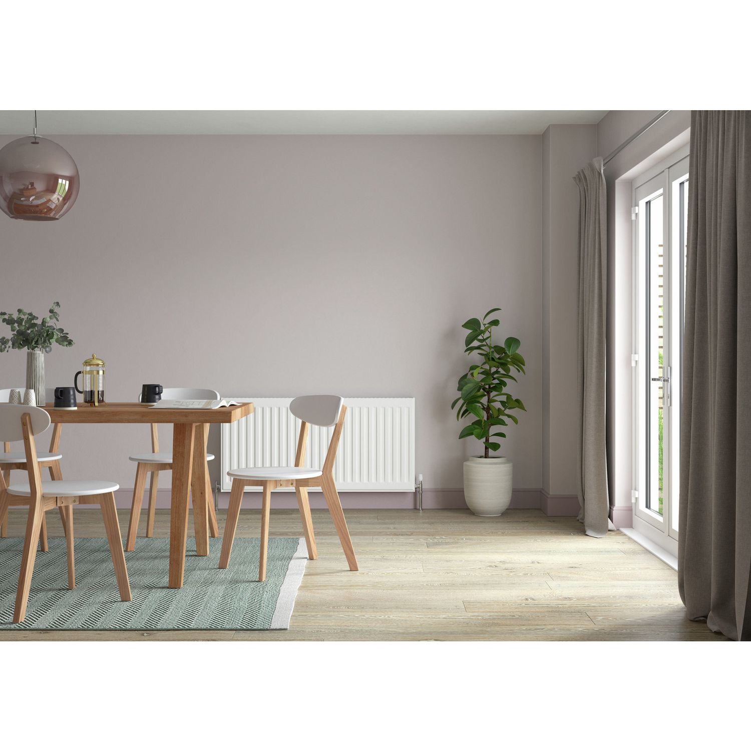 Dulux Perfectly Taupe matt paint 2.5L, imported from the UK