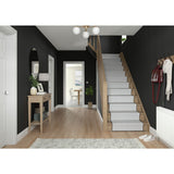Dulux Quick Dry Eggshell Black paint 750ml, imported from the UK