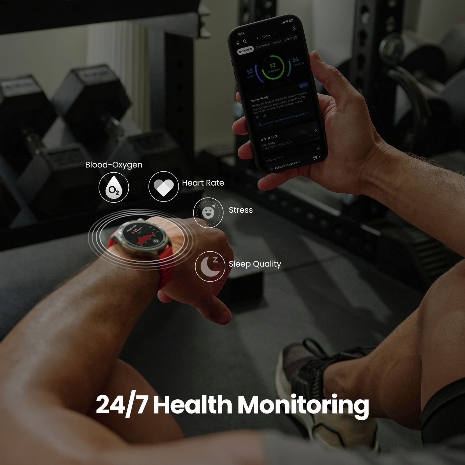 Amazfit Balance 2 smartwatch black - British product