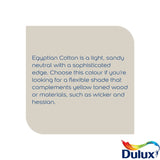 Dulux Easycare Bathroom Paint Egyptian Cotton 2.5L, UK version