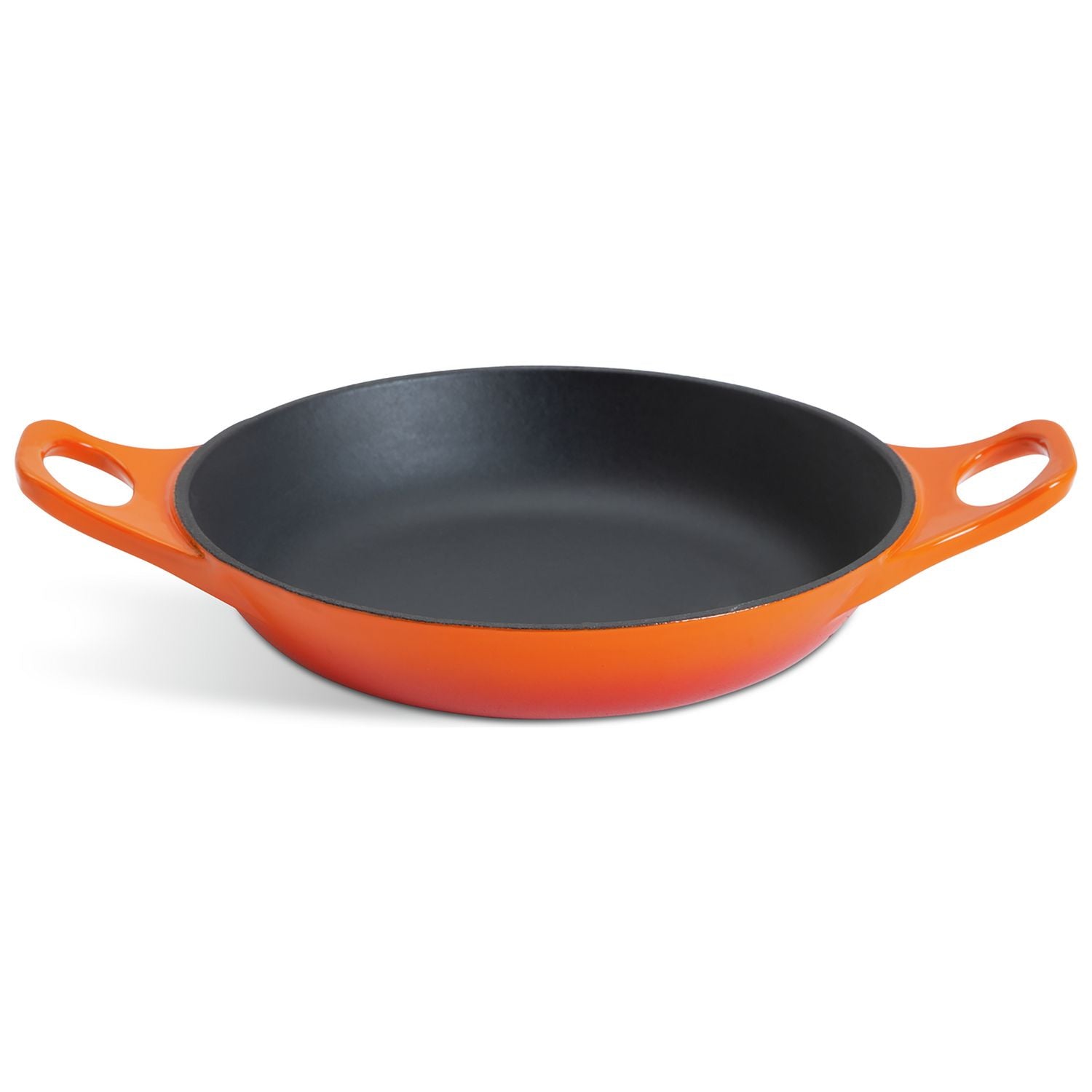 Habitat 20cm Cast Iron Oven Dish - Orange