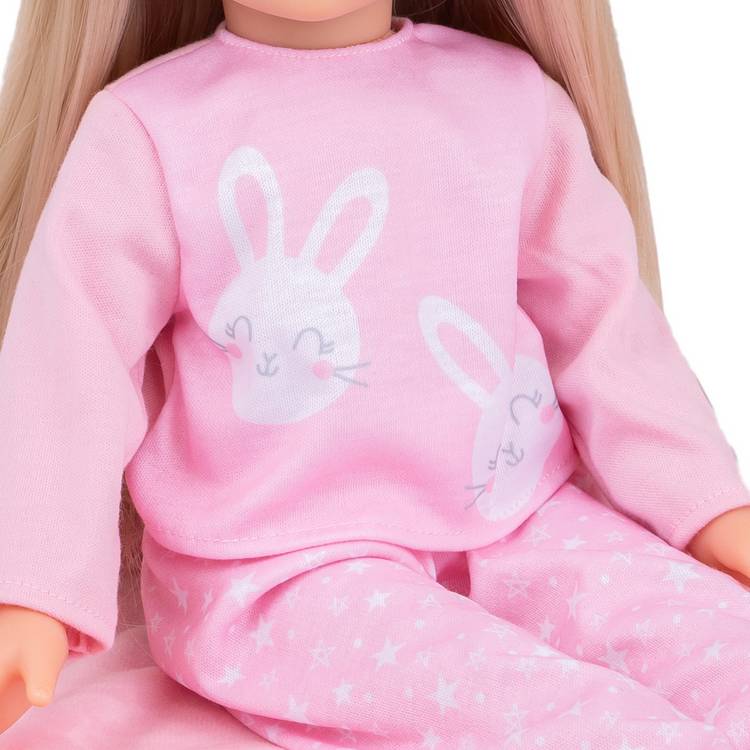DesignaFriend Bunny Dreams sleepover set for 18-inch dolls, UK version