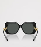 Versace Injected VE4499U square sunglasses, UK version