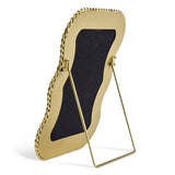 Habitat dressing table mirror gold rope twist 21x16cm (British brand)