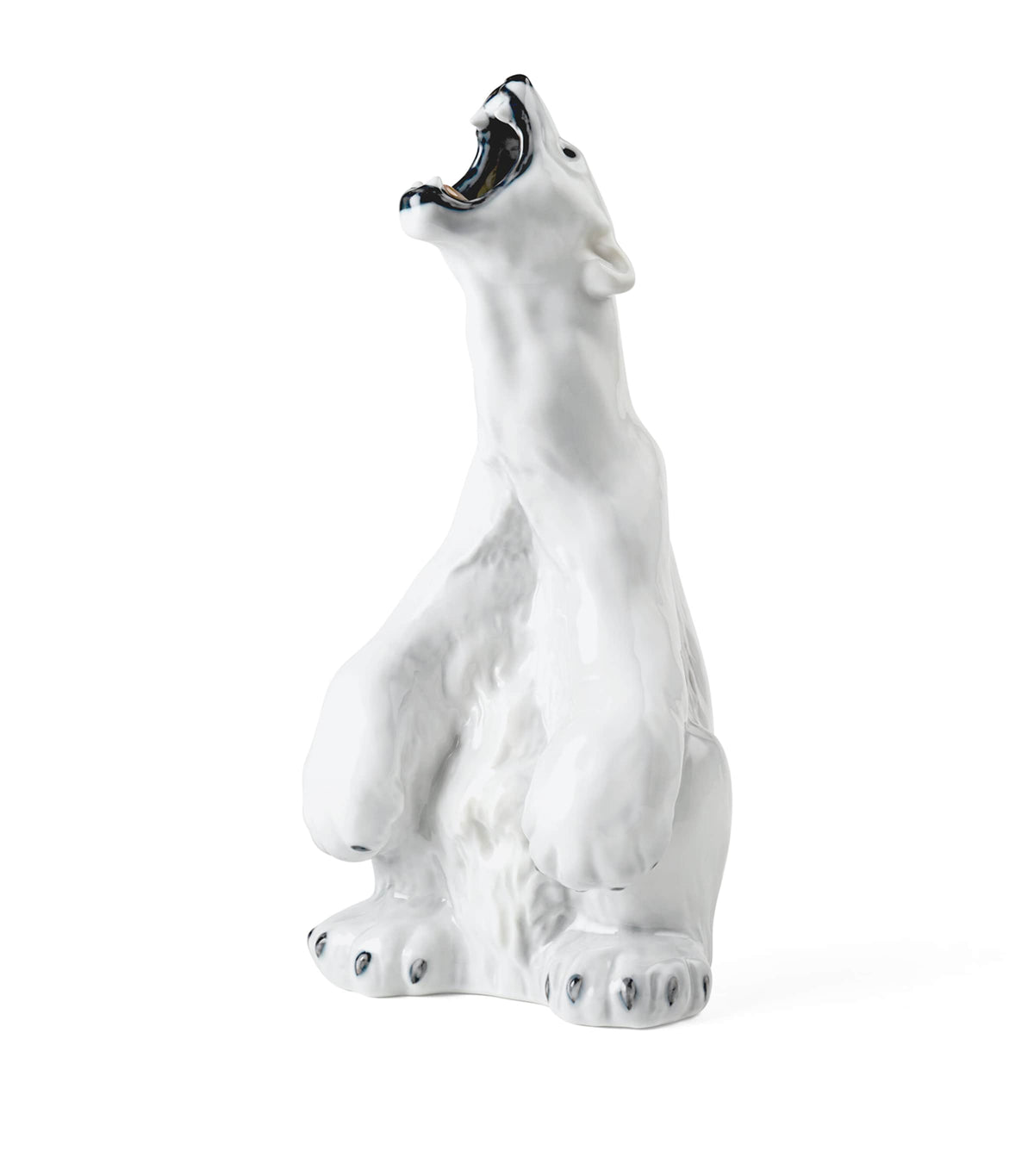 Royal Copenhagen porcelain polar bear figurine 33.5cm high, imported from the UK