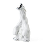 Royal Copenhagen porcelain polar bear figurine 33.5cm high, imported from the UK