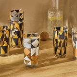 Argos Home geometric hi ball glasses set of 6, UK version