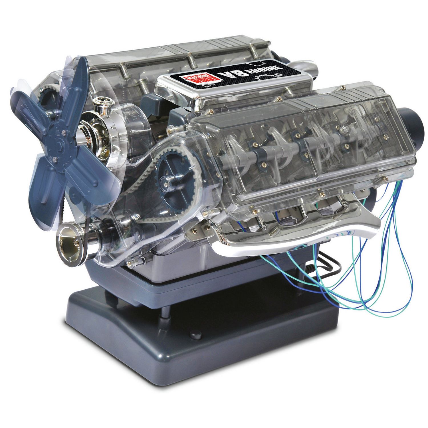 Machine Works V8 petrol engine model kit (British brand)