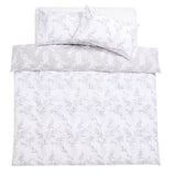 Argos Home Blossom seersucker white single bedding set (British brand)