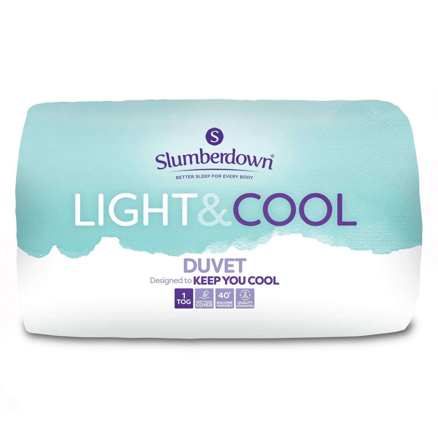 Slumberdown Light & Cool 1 Tog Duvet - Superking