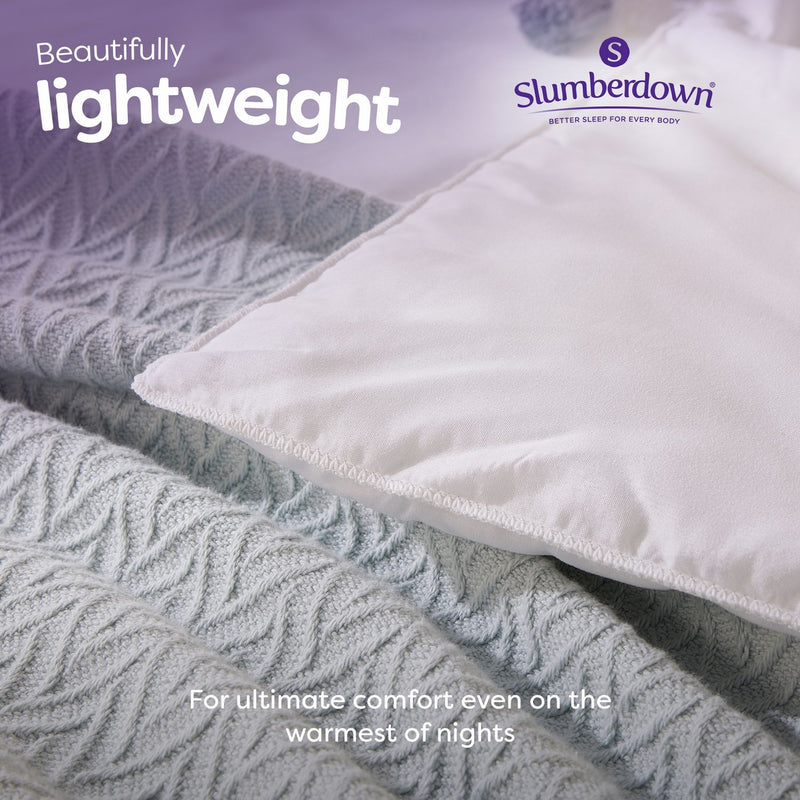Slumberdown Light & Cool 1 Tog Duvet - Superking