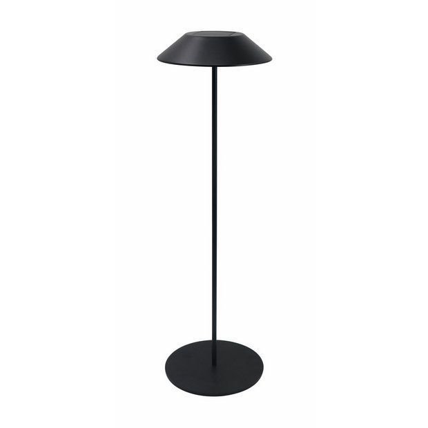 Habitat metal solar light black, imported from the UK