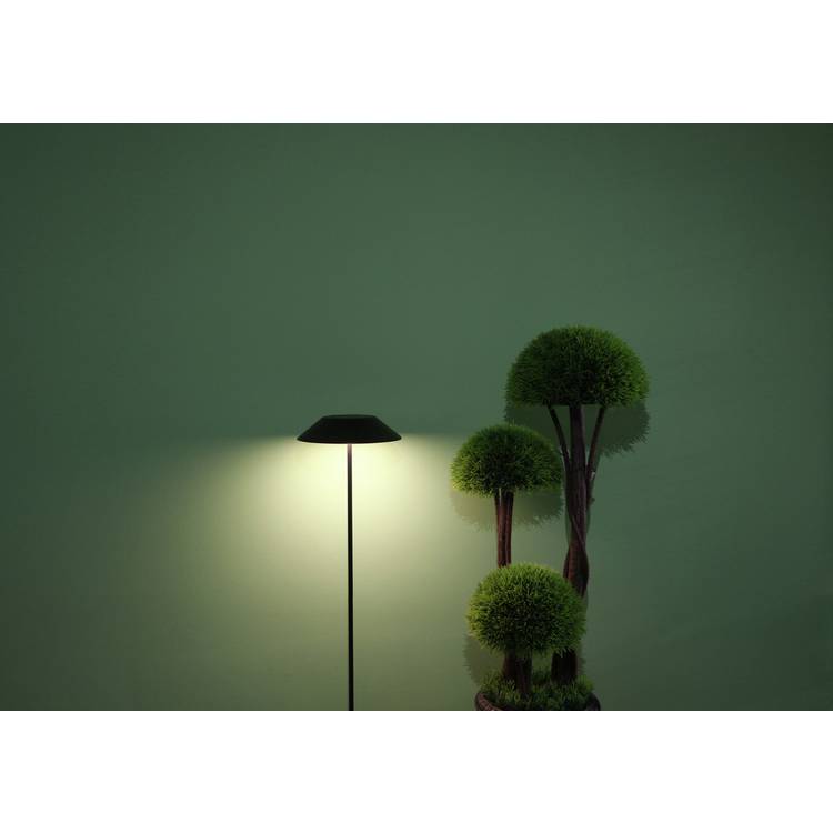 Habitat metal solar light black, imported from the UK