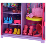 Barbie Chelsea doll closet playset with 15 accessories, UK version