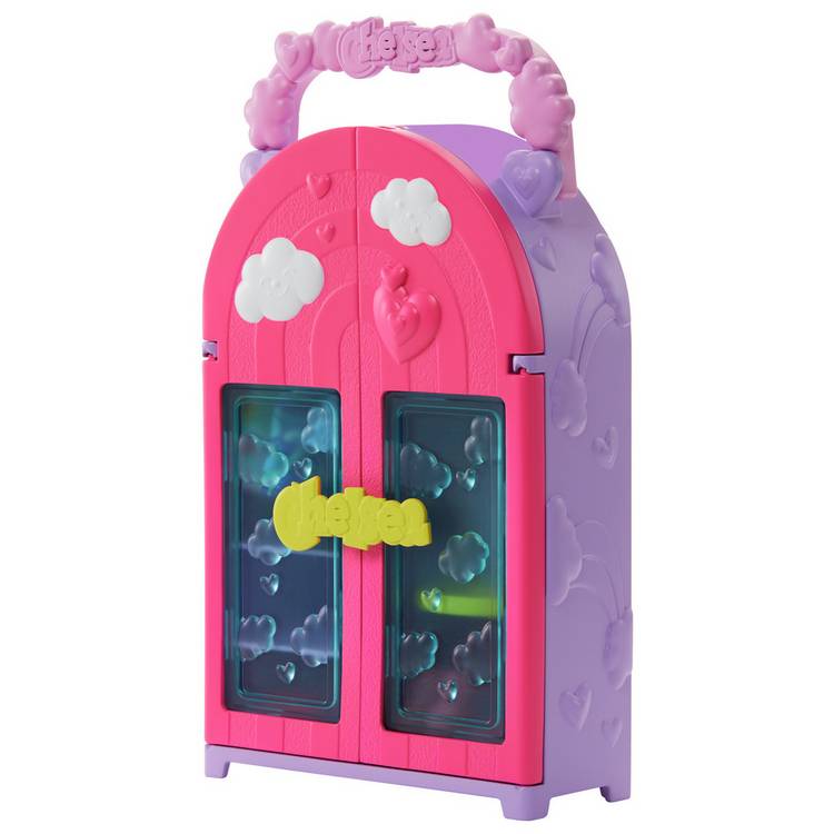 Barbie Chelsea doll closet playset with 15 accessories, UK version
