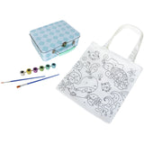 Chad Valley paint by numbers tote bag ocean design (British brand)