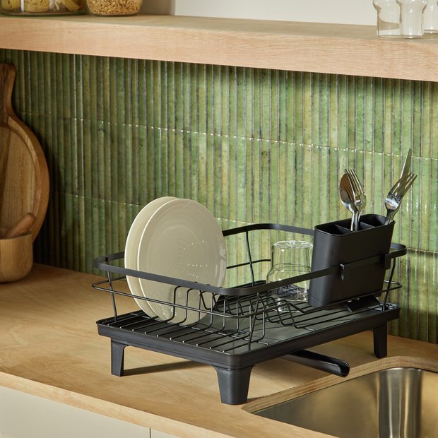 Argos Home Dish Rack black 42cm - British product