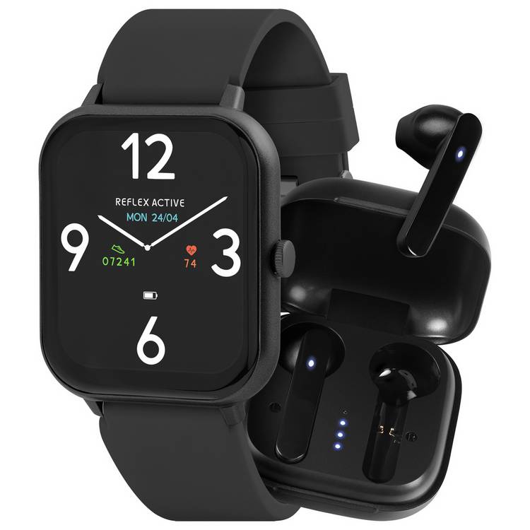Reflex Active smart watch and earbud set Nexus Series 17 (British brand)