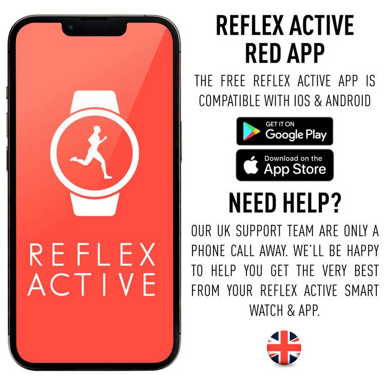 Reflex Active smart watch and earbud set Nexus Series 17 (British brand)