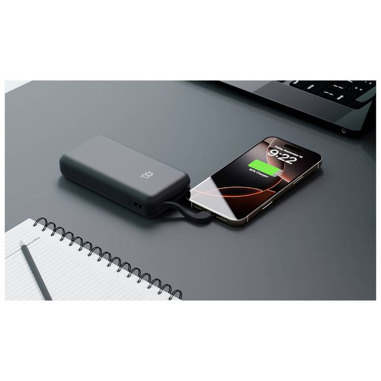 Juice Max portable power bank 20000mAh Black - British product