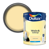 Dulux Walls and Ceilings Matt Vanilla Sundae paint 5L, UK version