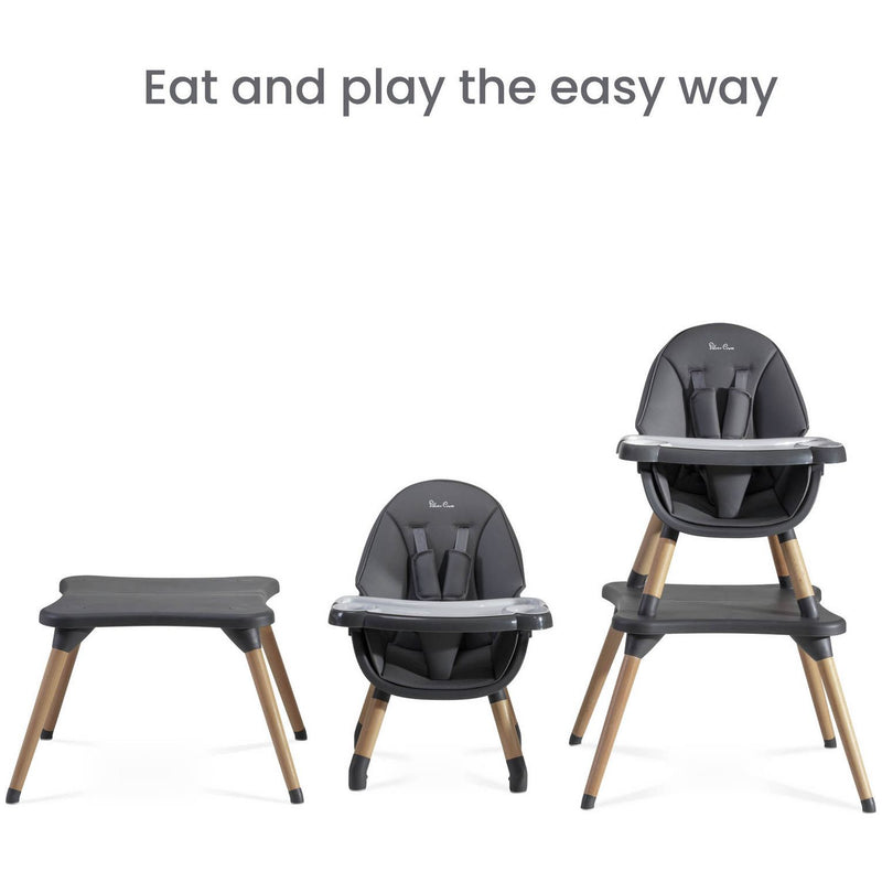 Silver Cross Eat & Play 4-in-1 highchair (British brand)