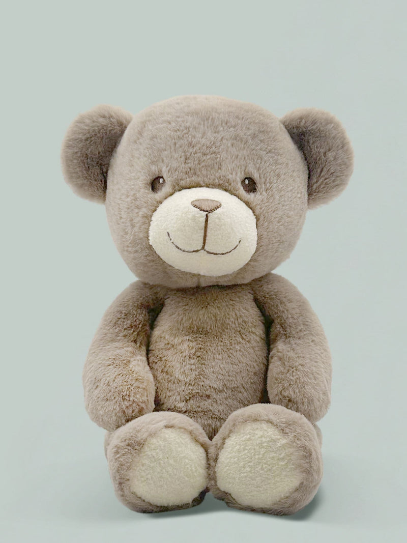 Babyblooms Blue Frankie Bear gift basket, imported from the UK