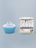 Babyblooms Blue Frankie Bear gift basket, imported from the UK