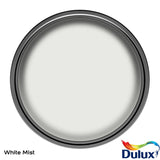 Dulux silk paint White Mist 5L, imported from the UK