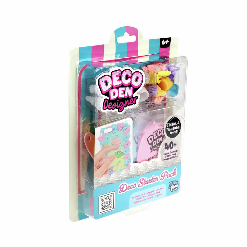 Deco Den Designer Starter Craft Pack with creams and gems, UK version