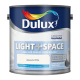 Dulux paint Light Space Matt Absolute White 2.5L, UK version