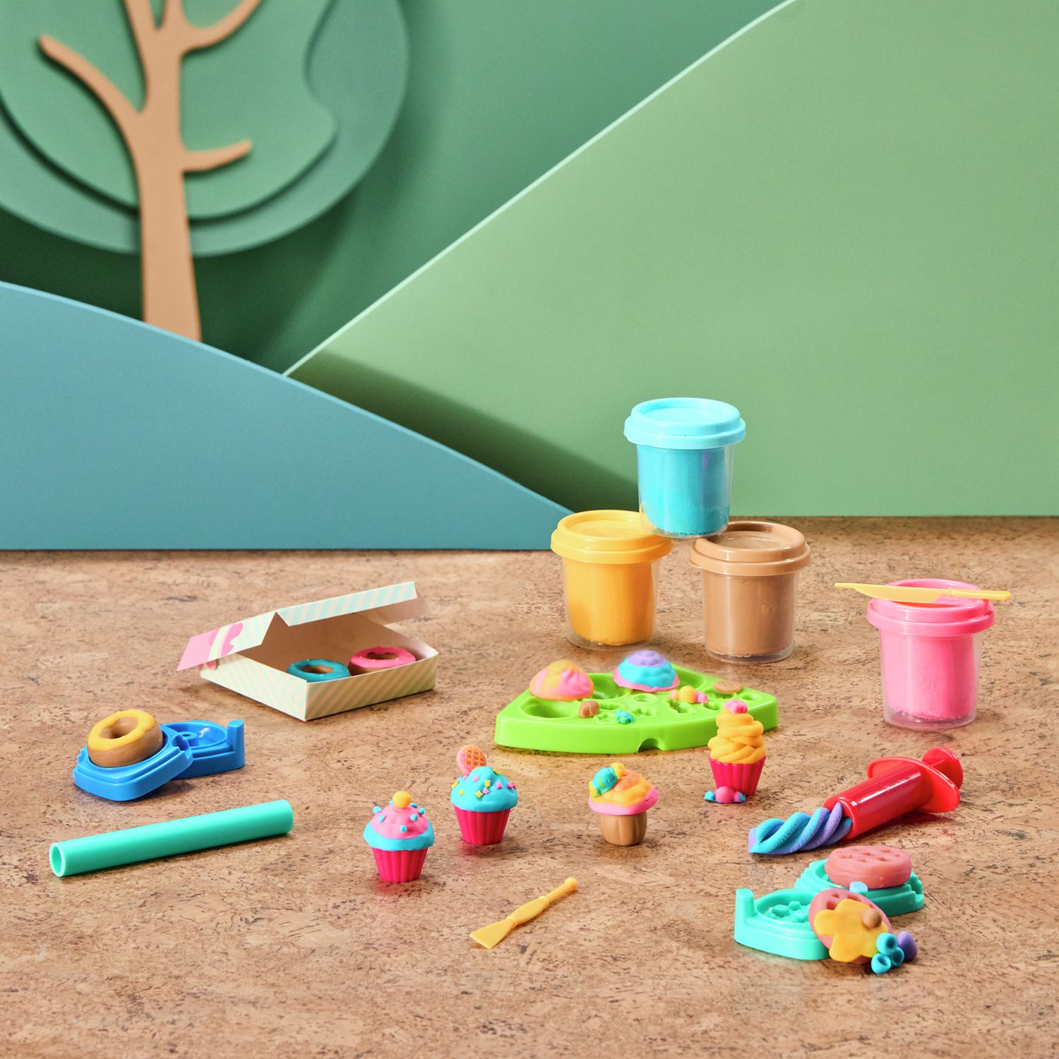 Chad Valley Cupcake Making Playset, imported from the UK