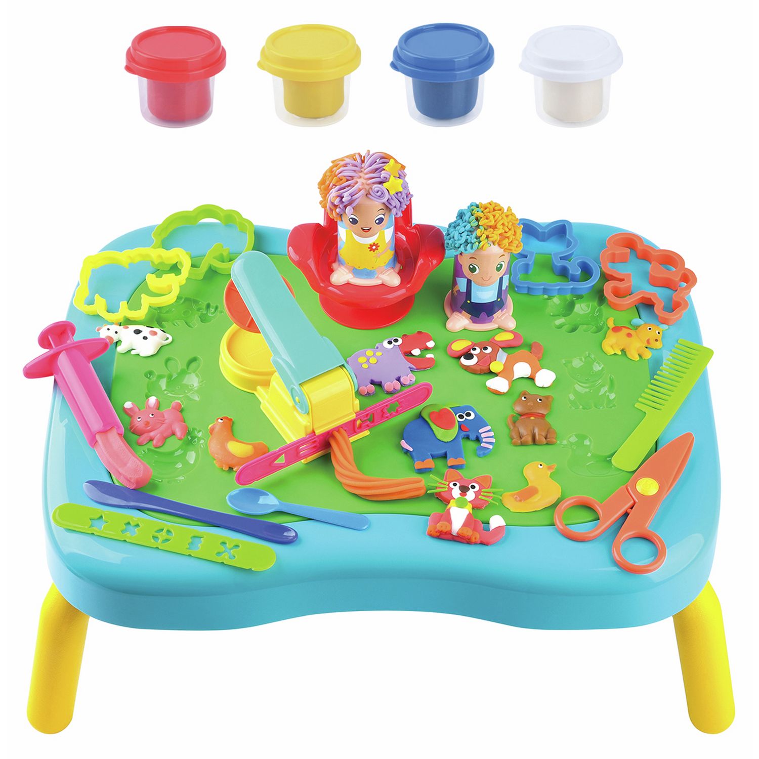 Chad Valley Dough Activity Table with dough - British product