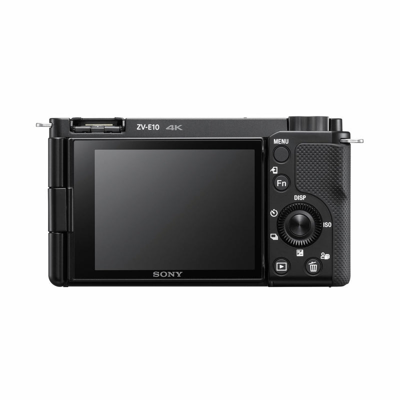 Sony ZV-E10 mirrorless vlogging camera with 16-50mm lens - British product