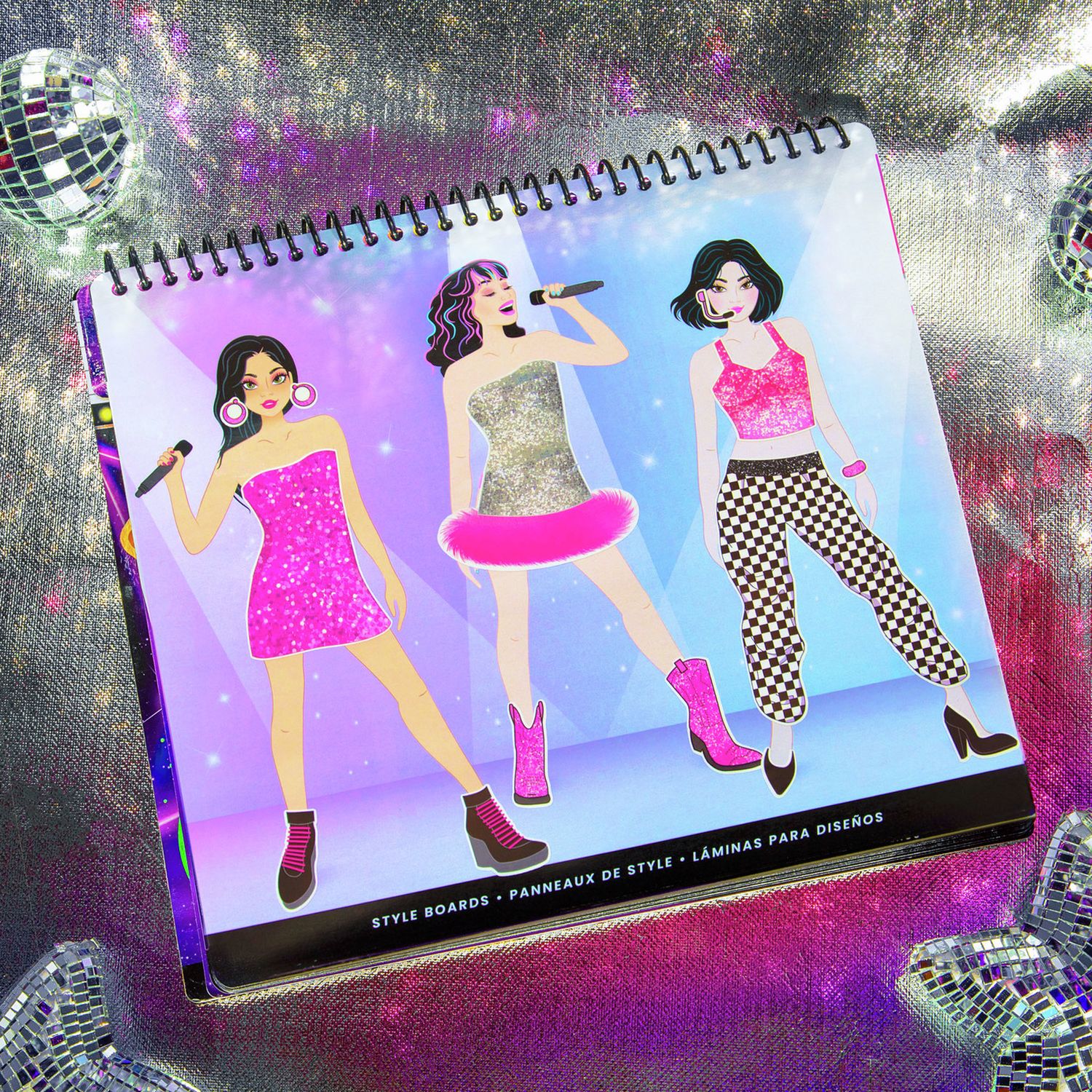 Fashion Angels Live! In Concert sticker set, UK version