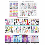 Fashion Angels Live! In Concert sticker set, UK version