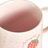 Argos Home strawberry ceramic mug 280ml (British brand)